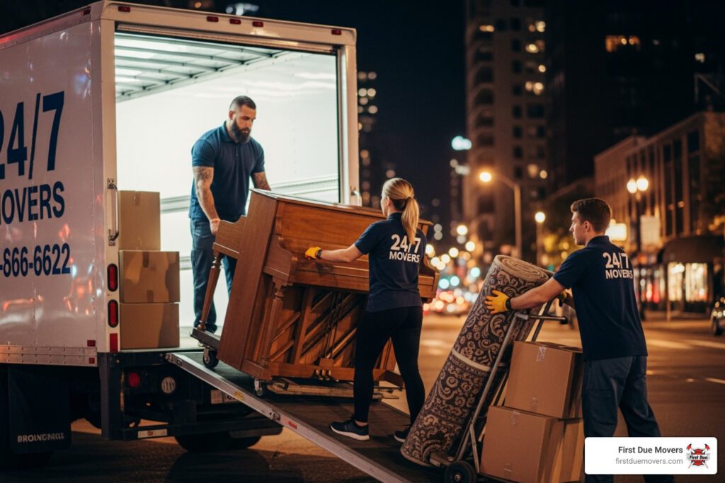 24/7 furniture & large item moves service in issaquah wa